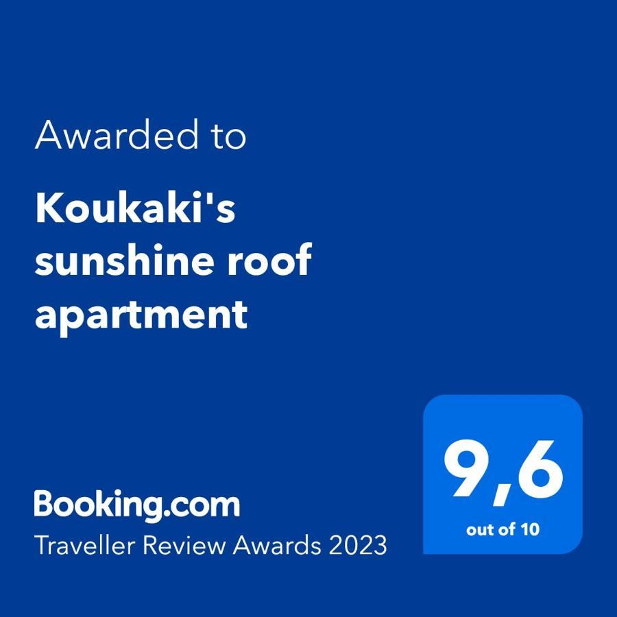 Koukakis Sunshine Roof Apartment Atenas Exterior foto